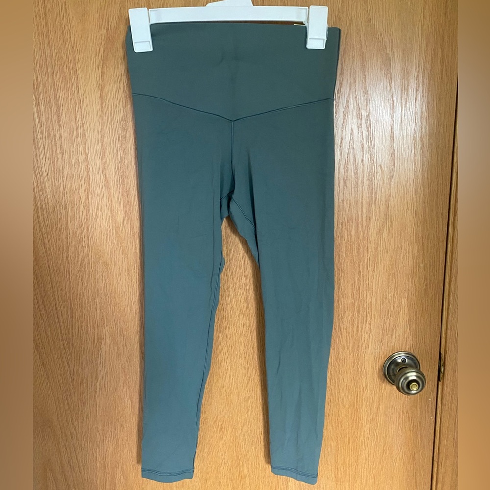 aerie Offline Hi-Rise Short in Deep Teal